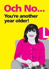 Lorraine Kelly Birthday Card created by Gareth wood