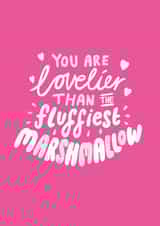 Cute pink thank you card for friends created by @studio27eleven