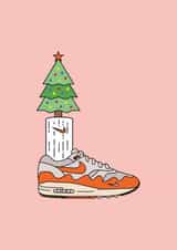 Christmas trainer 1000 created by Anna Smith Design