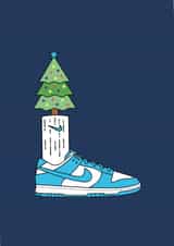 Christmas trainer 1001 created by Anna Smith Design