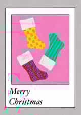 Christmas stocking card created by EM designs 