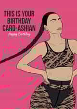 Funny Birthday Card | Birthday Card For Friends | Kardashian Birthday Card created by Courtney Andrews