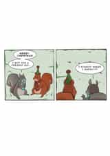 Christmas Squirrel Gift created by Katherine Hemmings