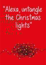 Alexa Christmas lights created by Lazy Mice