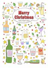 merry Christmas Drinks created by The Illustrated Saying