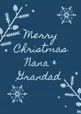 Merry Christmas nana and grandad  created by ERC Design