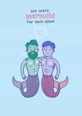 Mermaid for each other - guys created by Blue Kiwi Design