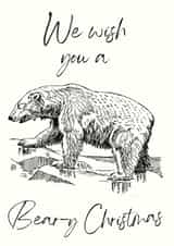 Bear-y Christmas Card created by Lilac Hailstorm