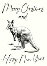 Hoppy New Year Christmas Card created by Lilac Hailstorm