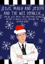 Line of Duty Christmas Card created by Han Crafted