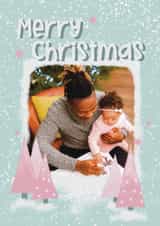 Personalised Christmas Photo Card created by Giddy Kipper - Festive