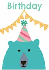 Birthday Party Bear Card created by Round the Corner