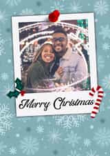 Personalised Christmas Photo Card created by The Girl Next Draw Cards - Merry Christmas 1000