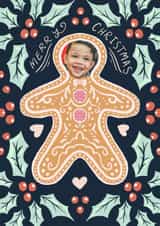 Personalised Christmas Photo Card created by Envy Row - Merry Christmas