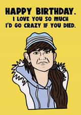 Stath Let's Flats Sophie Birthday Card created by Yasmin Atherton