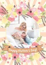 Personalised Mothers Day Photo Card created by Little Silverleaf - Happy mother’s day
