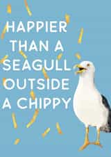 Happy Chippy Tea, Mr Seagull!  created by Flockadoodle