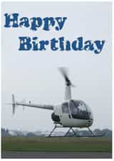 Helicopter Birthday created by Peter Barrett