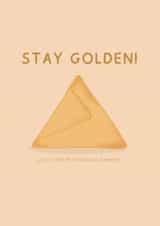 Stay Golden! (just like this samosa hehehe) created by Posted With Maya