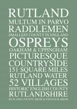 Life in Rutland (England's Smallest County) Cards created by Rutland Creative