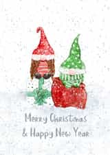 2 Gonks for Christmas created by Peach Creativ