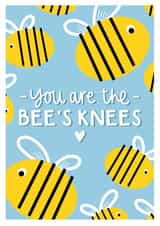 Cute And Bright Card To Celebrate How Brilliant Your Friend Is - Bee's Knees created by Amy Writes
