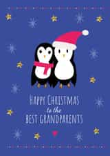Happy Christmas to the best grandparents created by Missycards