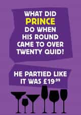 Party like it's £19.99 created by MOJO Creative Studio