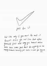 Just do it babe created by By Saffron