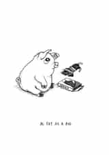 As fat as a pig created by Olivia Beresford