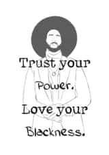 Colin Kaepernick - Love your Blackness created by Dravidian Quill
