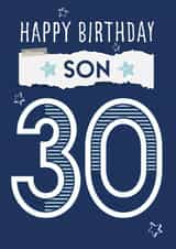Happy birthday Son 30 created by Betty Kitten