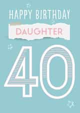 Happy birthday Daughter 40 created by Betty Kitten