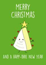 Merry Brie Christmas created by C+C Cards