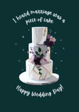 Piece of Cake Wedding Card created by Smith & Wild