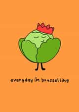 Everyday I'm Brusselling Christmas Card created by Raptor Designs
