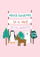 Special Daughter Christmas Scene created by Charley Muttitt