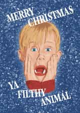Merry Christmas Ya Filthy Animal Home Alone 90s Nostalgia created by ttrappartt