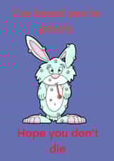 Sick Rabbit created by Olive & Keith Cards