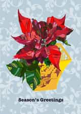 Classy and Planty Christmas Greetings created by Nina Modray