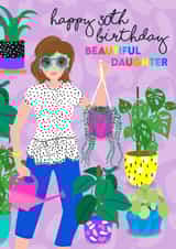 Plant Lover Daughter created by Colour Pop Prints
