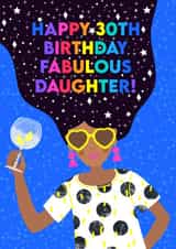 Fabulous 30th Birthday Girl created by Colour Pop Prints