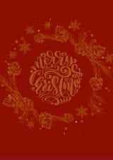 Merry Christmas Classic Style created by Blueberry Creates Co