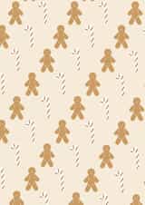 Gingerbread men and candy canes created by Michelle Youngs