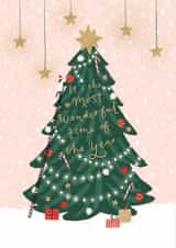 Wonderful Time of the Year - Presents - Christmas Tree - Christmas Card created by Helen Mackay