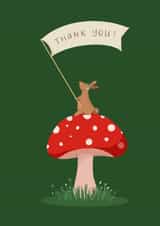 Sweet Bunny Thank You created by Charlotte Hill Vandenburg