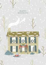 Christmas house created by Alyona Shirokova