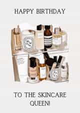 Skincare Birthday Queen created by Maya Prever