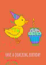 Have a quacking birthday created by stu.dio.art