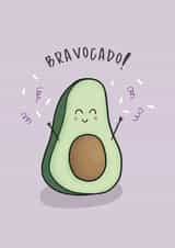 Bravocado - Congratulations / Well Done Card created by Little Big Pie